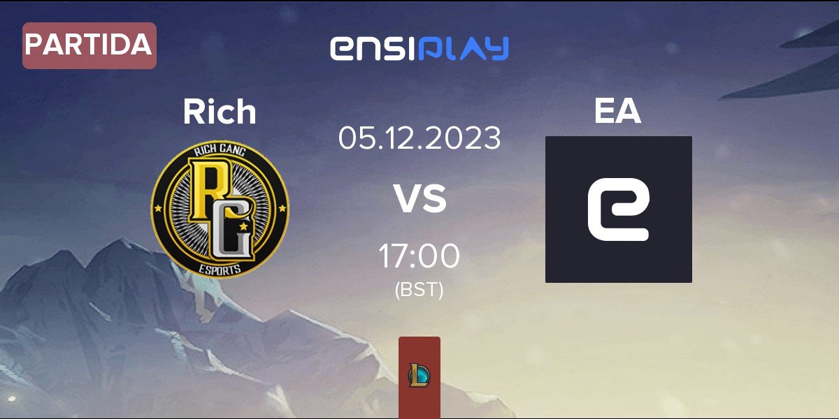 Partida Rich Gang RG vs Epic Avalanche EA | 05.12