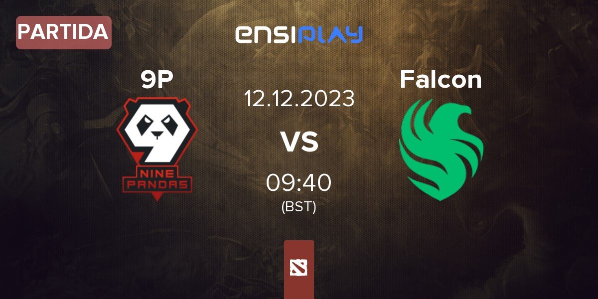 Partida 9Pandas 9P vs Team Falcons Falcon | 12.12