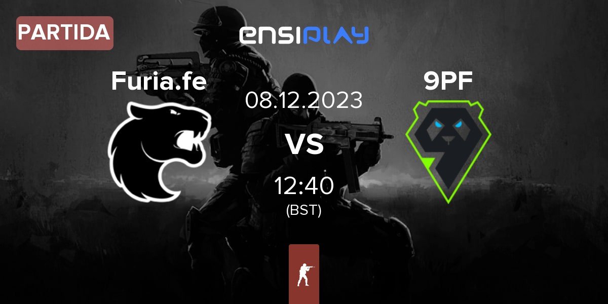 Partida FURIA Esports Female Furia.fe vs 9Pandas Fearless 9PF | 08.12