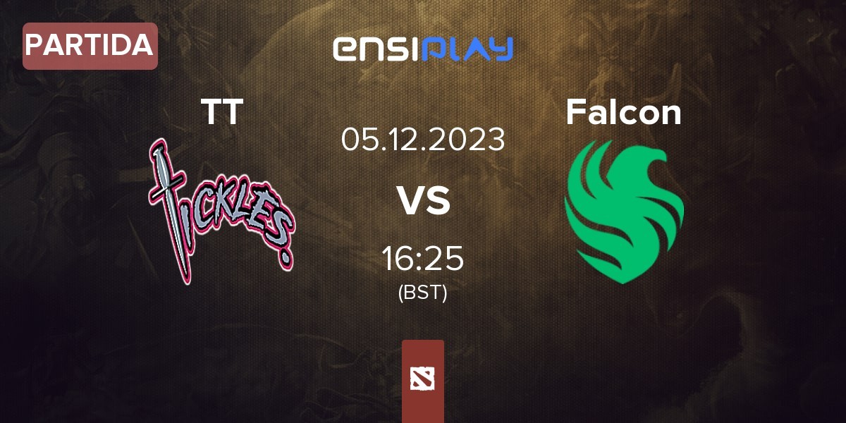 Partida Team Tickles TT vs Team Falcons Falcon | 05.12