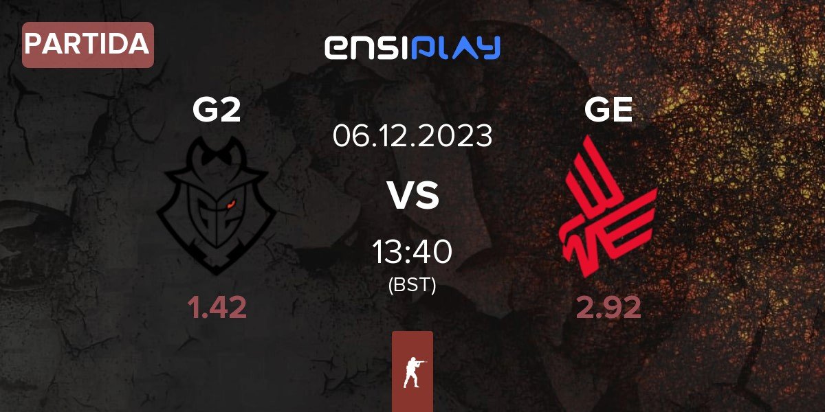 Partida G2 Esports G2 vs Guild Eagles GE | 06.12