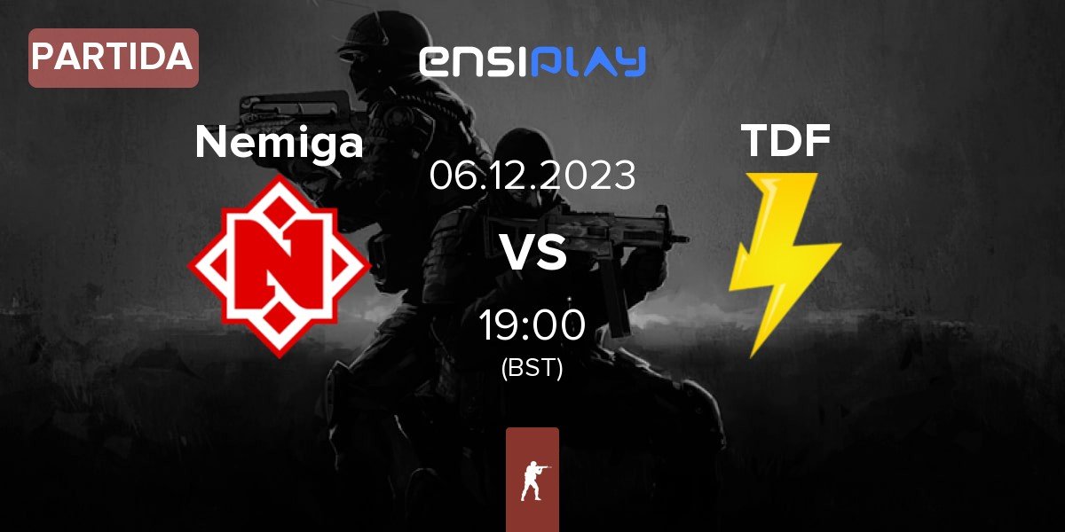 Partida Nemiga Gaming Nemiga vs ThunderFlash TDF | 06.12