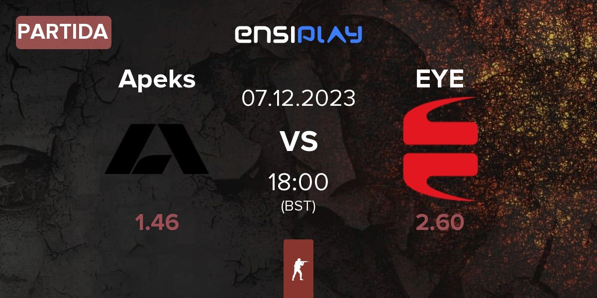 Partida Apeks vs EYEBALLERS EYE | 07.12