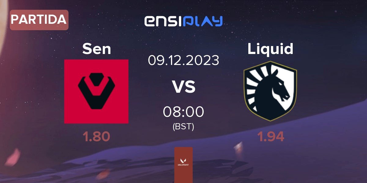 Partida Sentinels Sen vs Team Liquid TL | 09.12