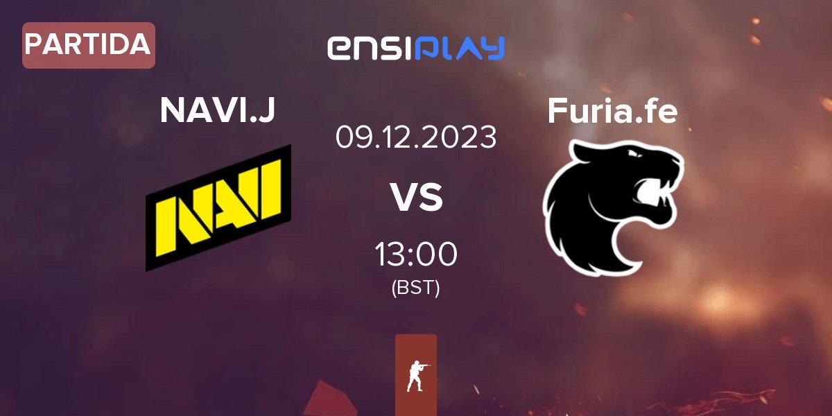 Partida NAVI Javelins NAVI.J vs FURIA Esports Female Furia.fe | 09.12