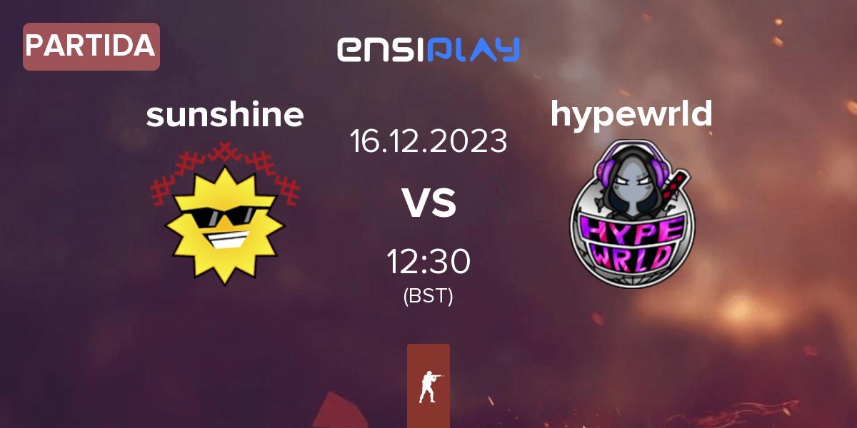 Partida sunshine vs hypewrld | 16.12