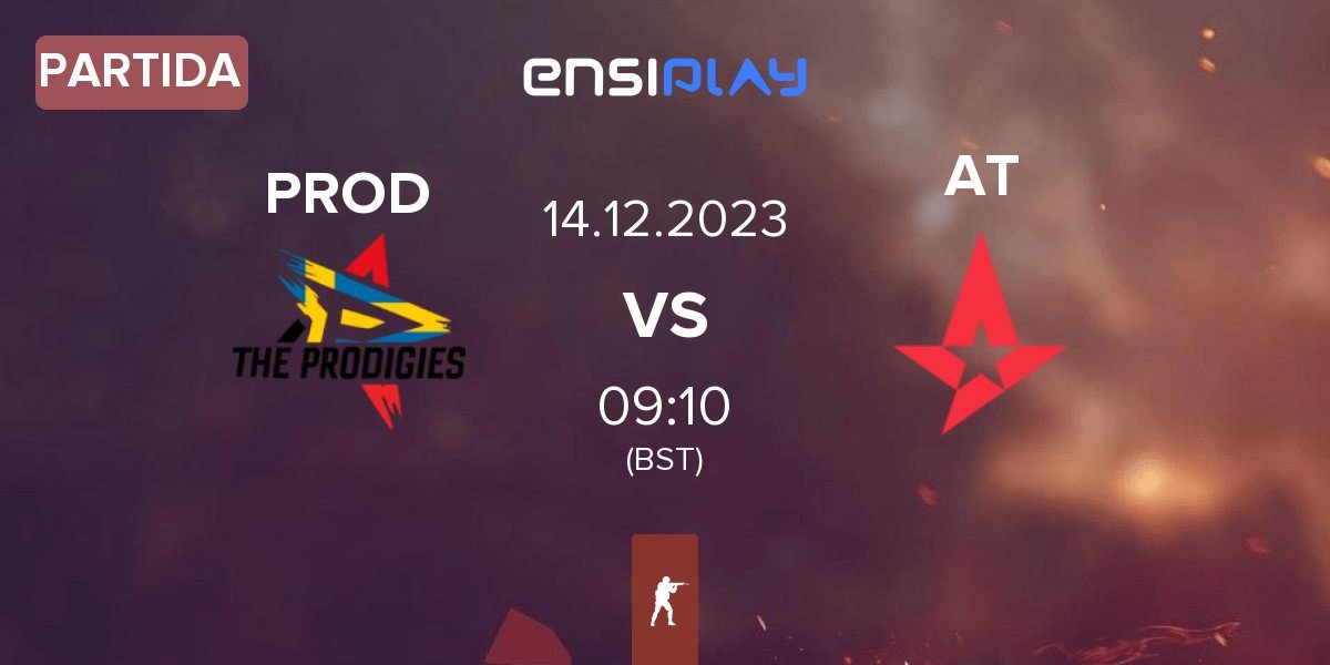 Partida The Prodigies Sweden PROD vs Astralis Talent AT | 14.12