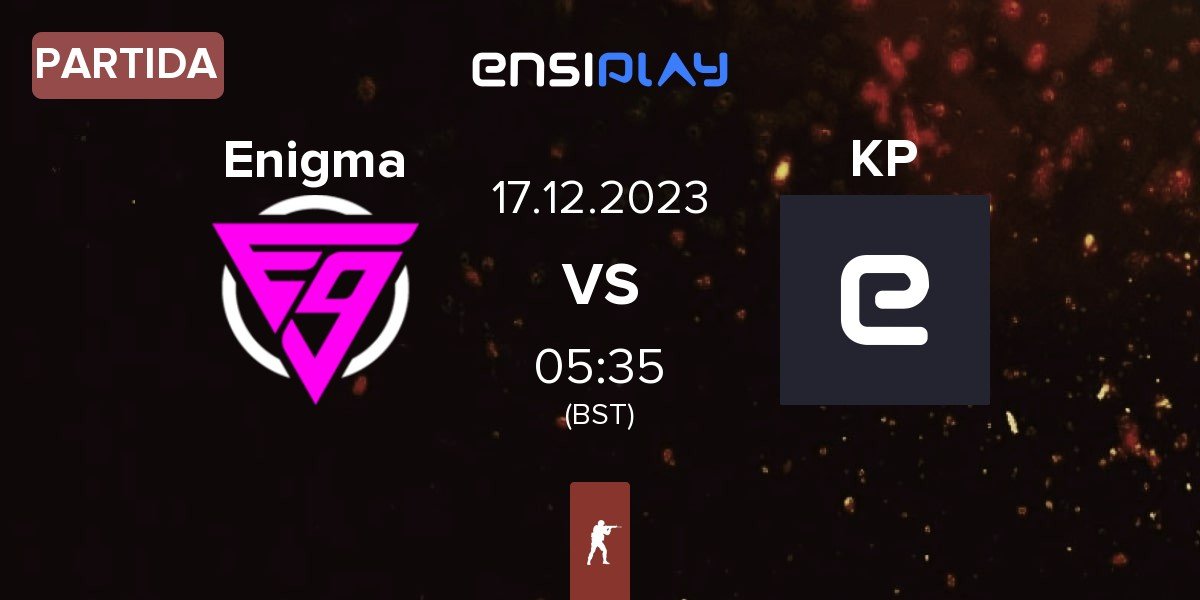 Partida Enigma Gaming Enigma vs KingPins KP | 17.12