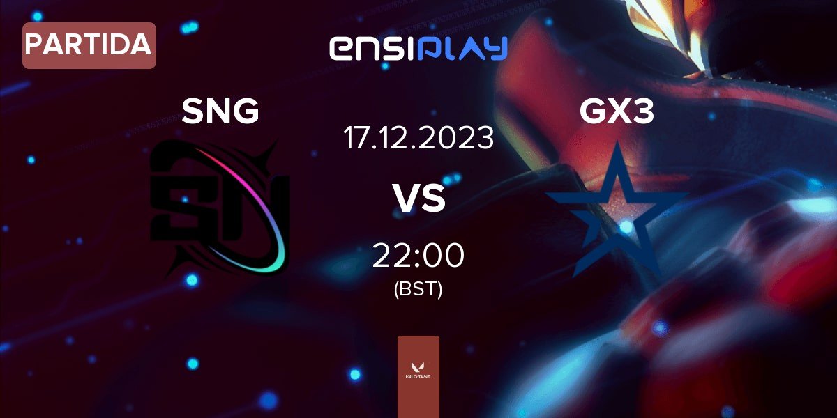 Partida Supernova Galaxy SNG vs Complexity GX3 GX3 | 17.12