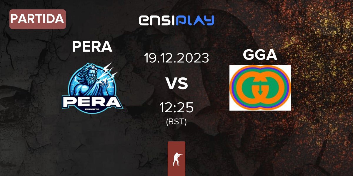 Partida Pera Esports PERA vs Gucci Academy GA | 19.12