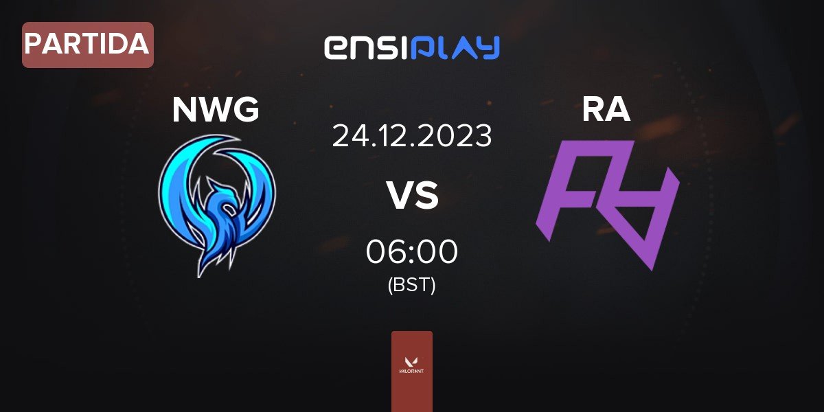 Partida Night Wings Gaming NWG vs Rare Atom RA | 24.12