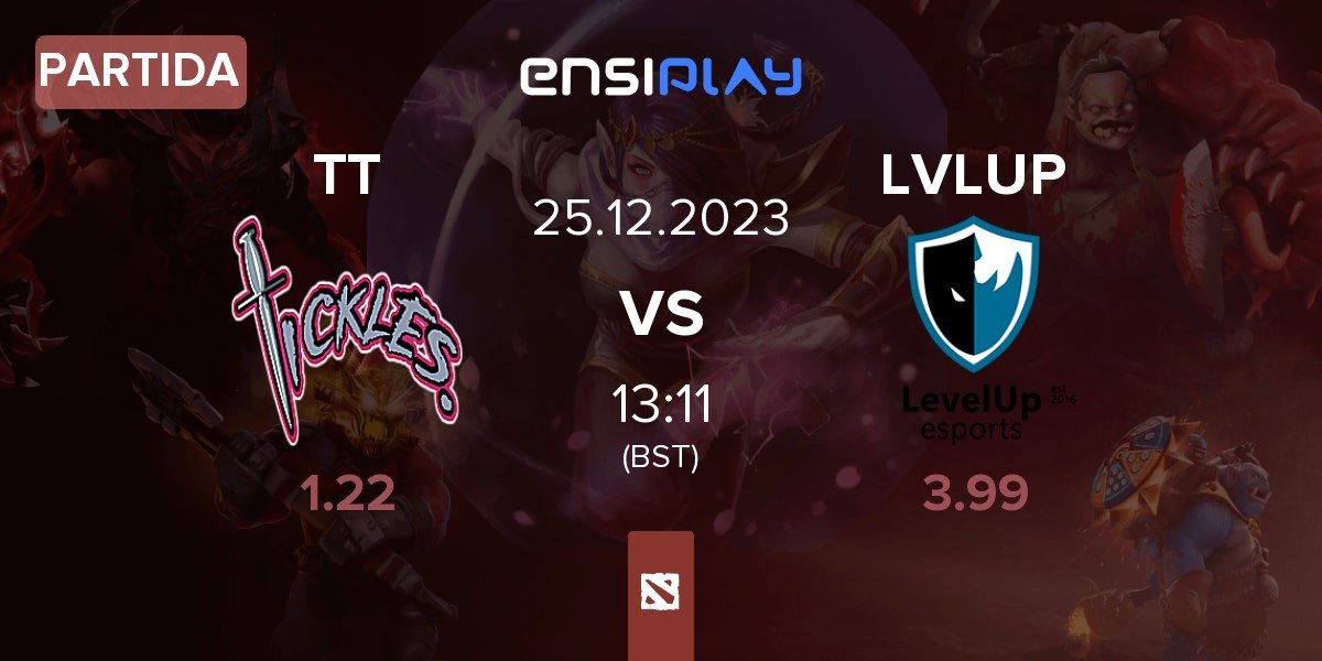 Partida Team Tickles TT vs Level UP LVLUP | 25.12