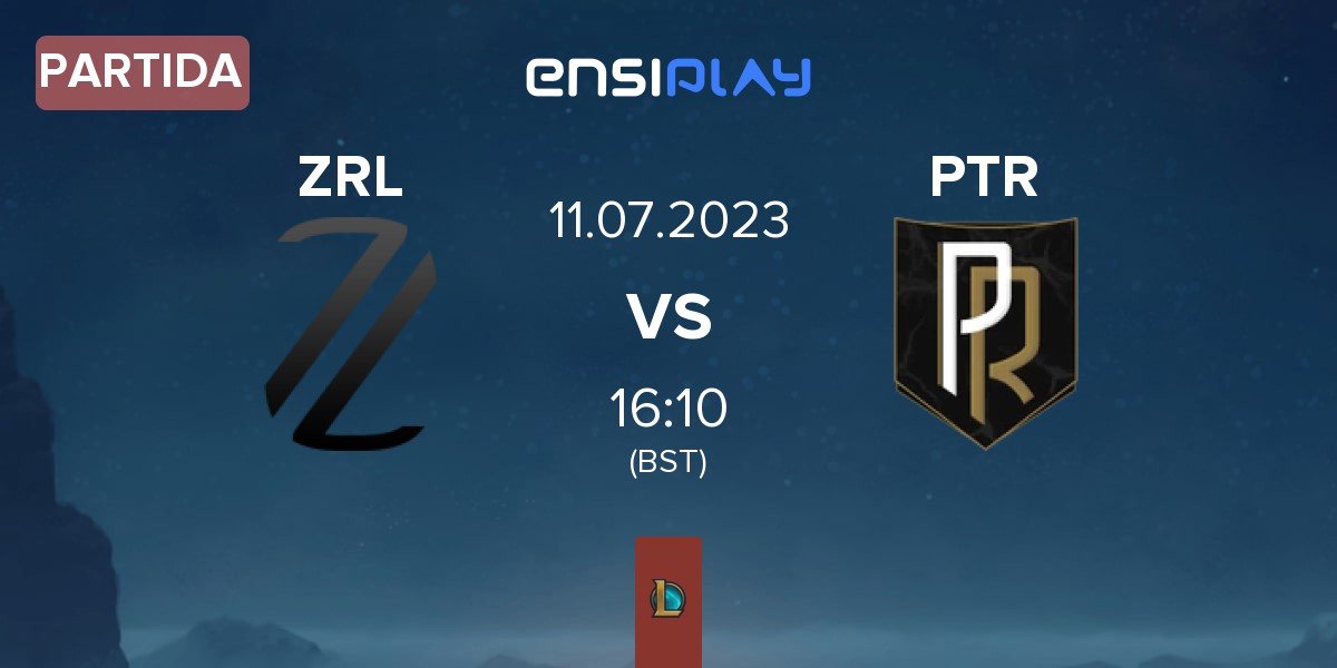 Partida Zerolag Esports HELL vs Pentagon Rejects PTR | 11.07