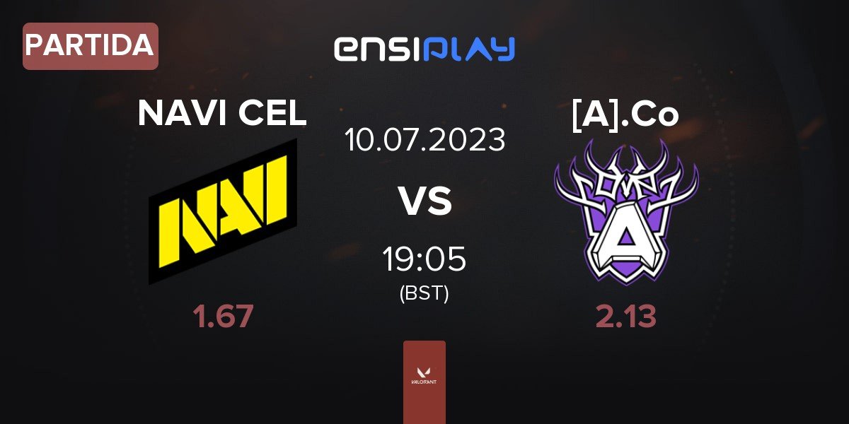 Partida Natus Vincere Celestials NAVI CEL vs Alliance.Coven [A].Co | 10.07