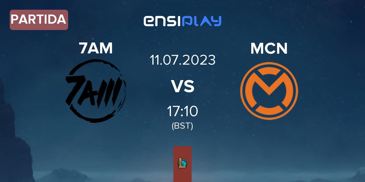 Partida ex-Team 7AM ex-7AM vs mCon LG UltraGear MCN | 11.07