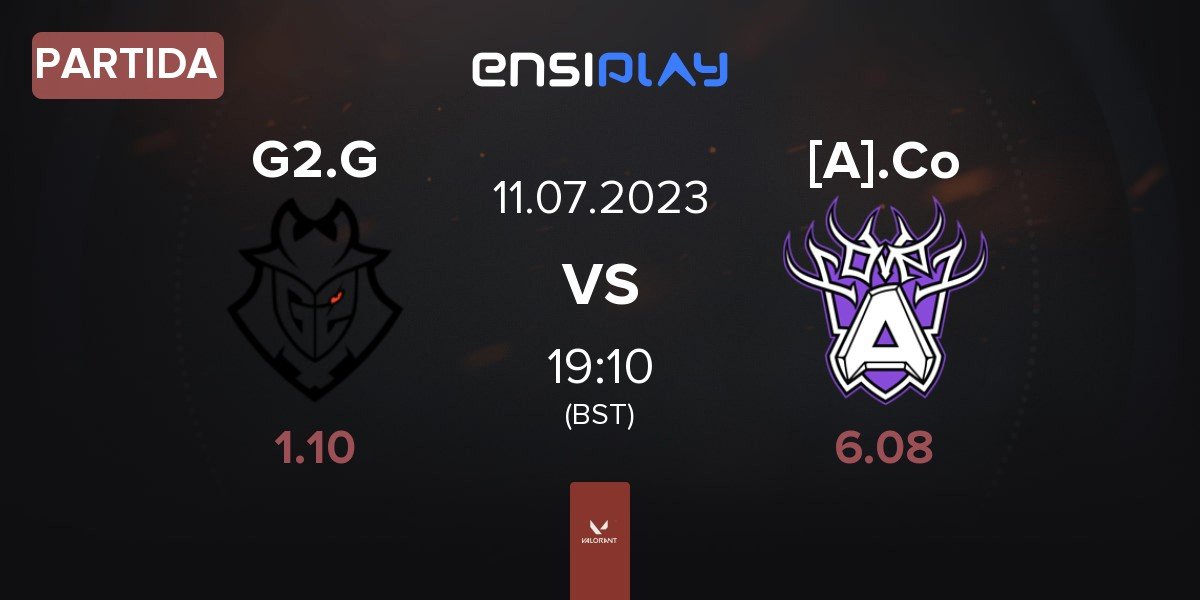 Partida G2 Gozen G2.G vs Alliance.Coven [A].Co | 11.07