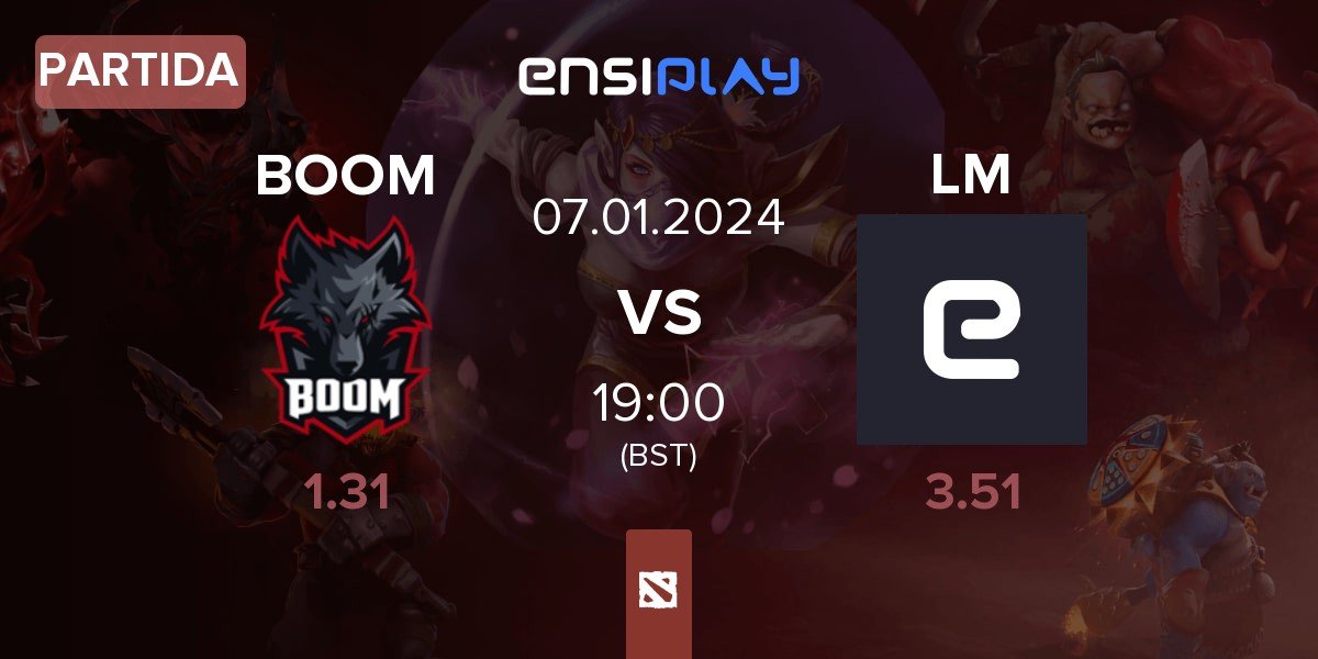 Partida BOOM Esports BOOM vs Los Magicards LM | 07.01