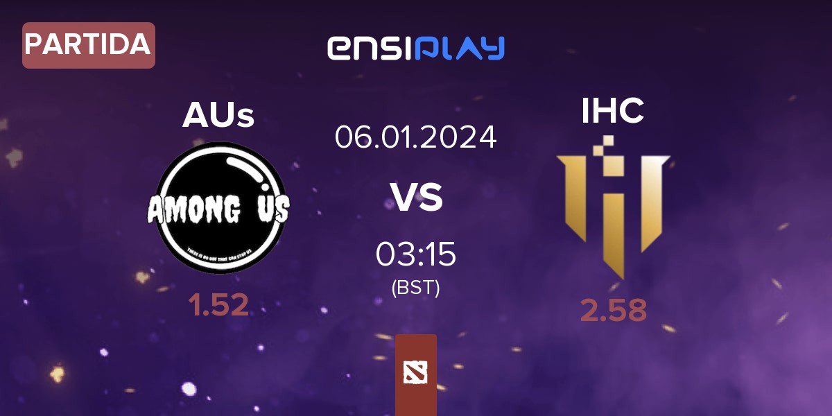 Partida Among Us AUs vs IHC Esports IHC | 06.01