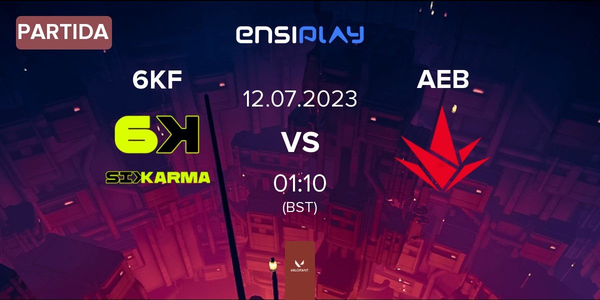 Partida Six Karma Femenil 6KF vs Akave Esports Black AEB | 12.07