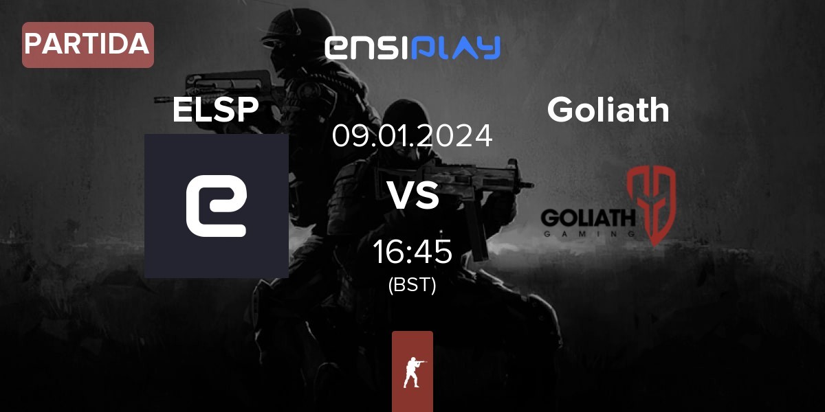 Partida ELUSIVEza's party ELSP vs Goliath Gaming Goliath | 09.01