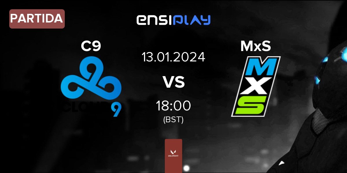 Partida Cloud9 C9 vs Moist x Shopify Rebellion MxS | 13.01