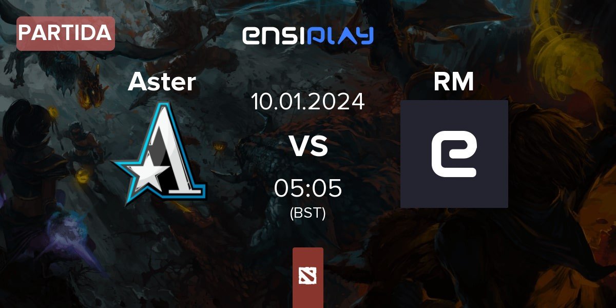 Partida Team Aster Aster vs REJECT May RM | 10.01