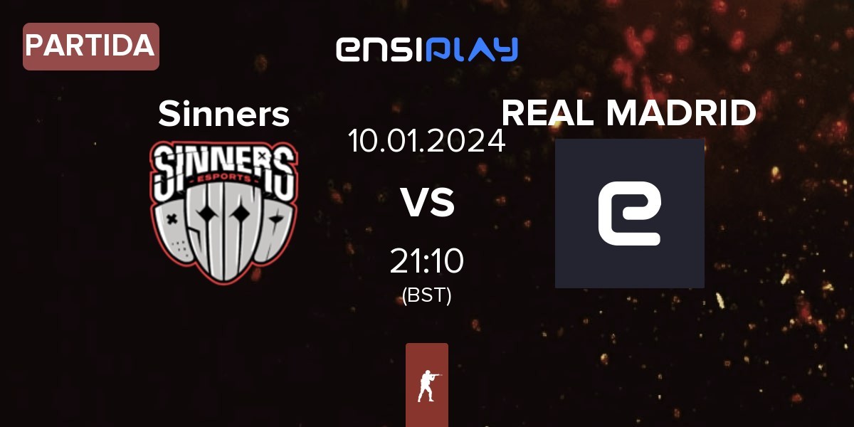 Partida Sinners Esports Sinners vs REAL MADRID R.MADRID | 10.01