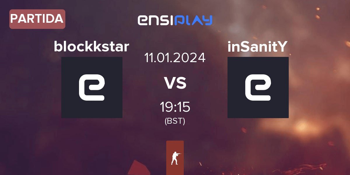 Partida blockkstar vs inSanitY Sports inSanitY | 11.01