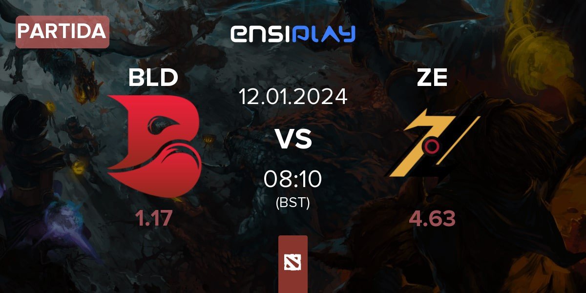 Partida Bleed Esports BLD vs ZOL Esports ZE | 12.01