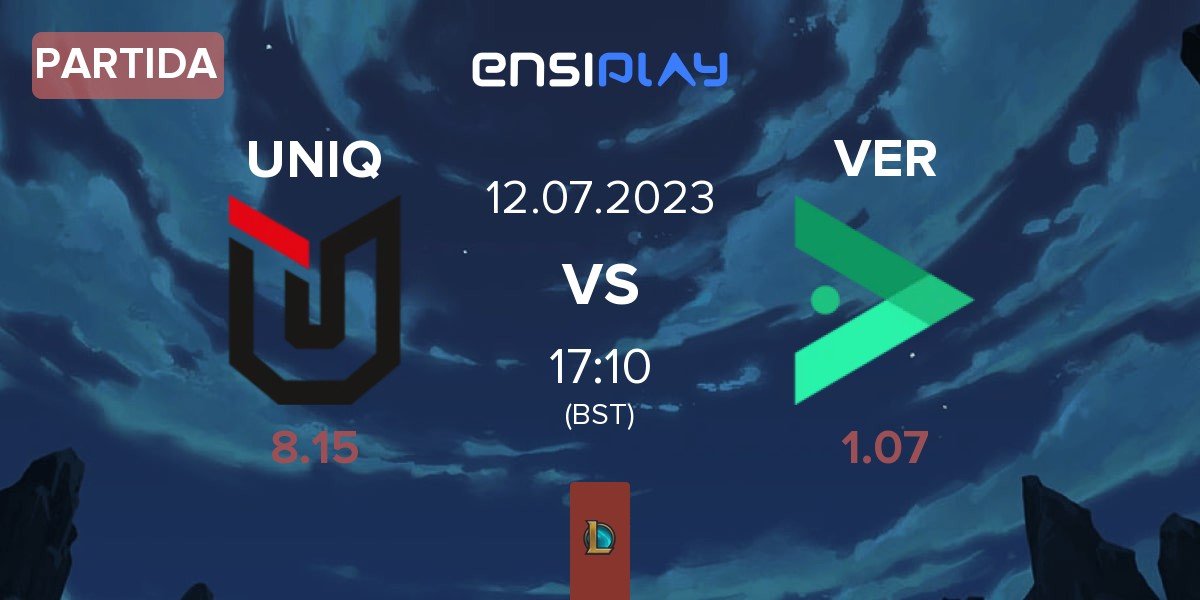 Partida UniQ Esports Club UNIQ vs Verdant VER | 12.07