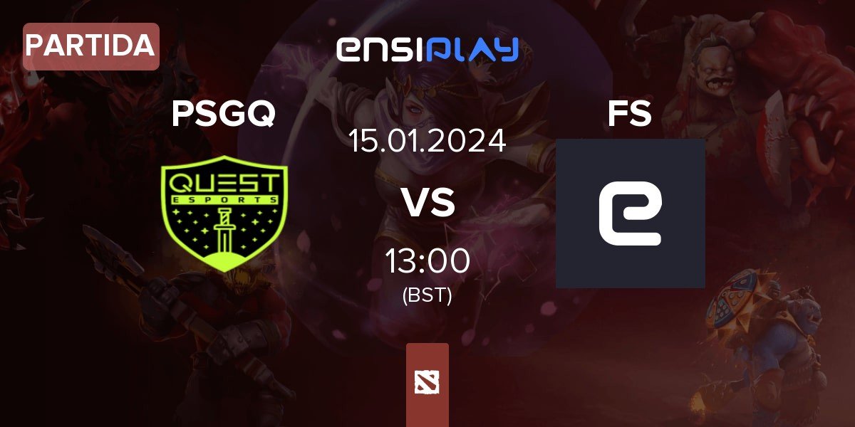 Partida PSG.Quest PSGQ vs Five Spirits FS | 15.01