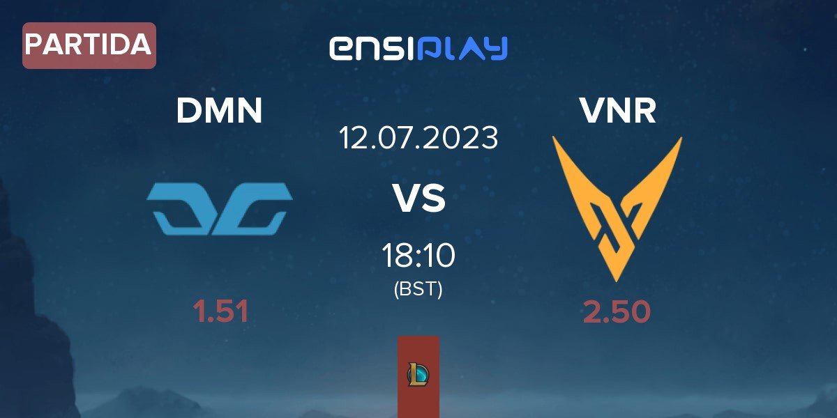 Partida Domino esports DMN vs Vanir VNR | 12.07