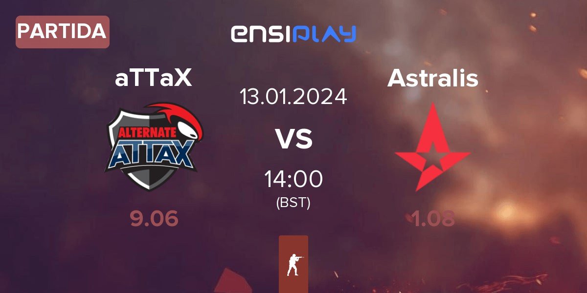 Partida ALTERNATE aTTaX aTTaX vs Astralis | 13.01