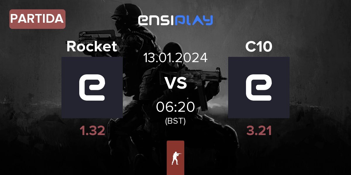 Partida Rocket vs Cloud 10 C10 | 13.01