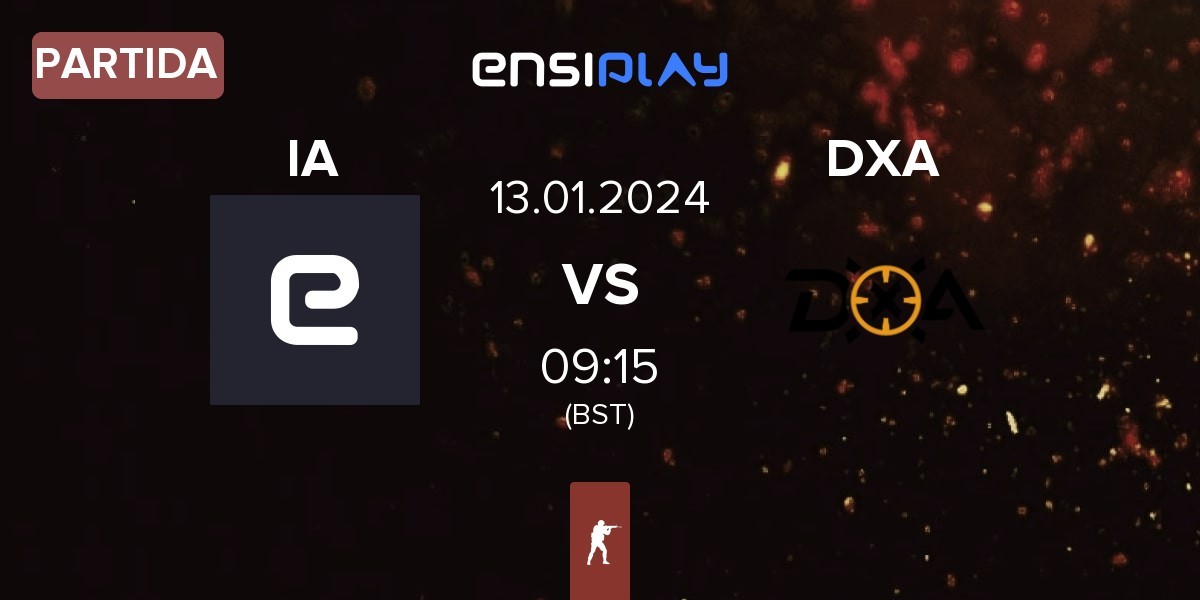 Partida Immunity Apartments IA vs DXA Esports DXA | 13.01