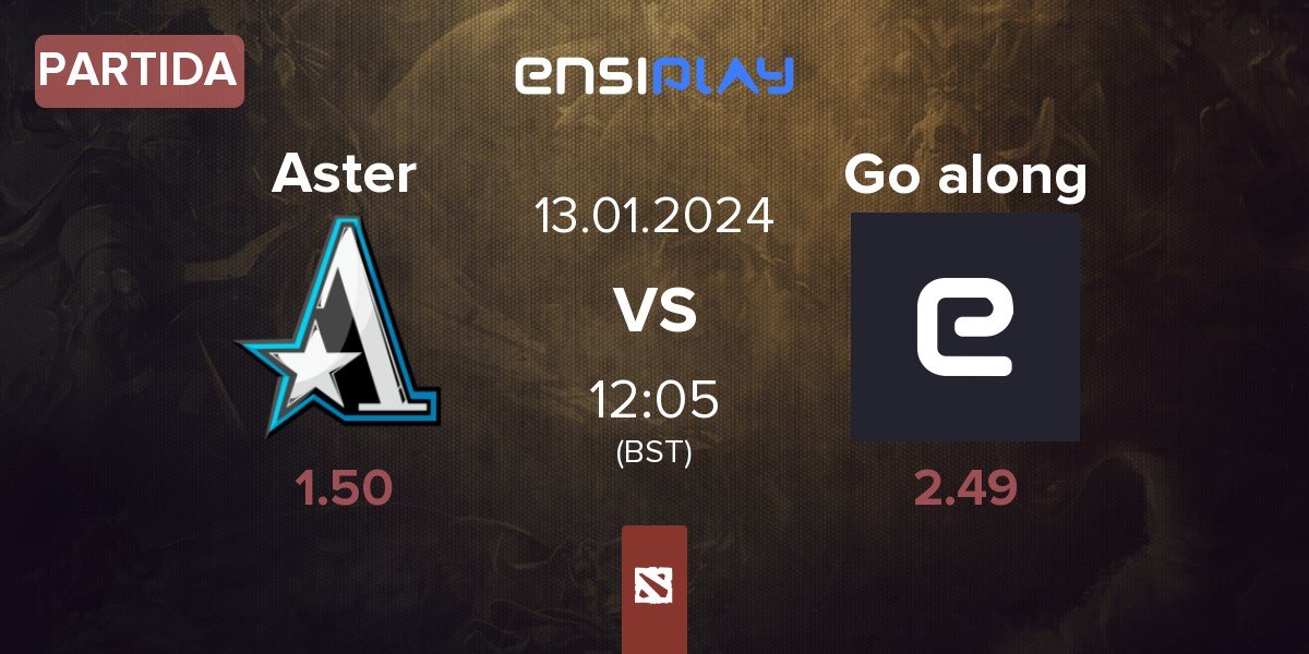 Partida Team Aster Aster vs Go along GA | 13.01