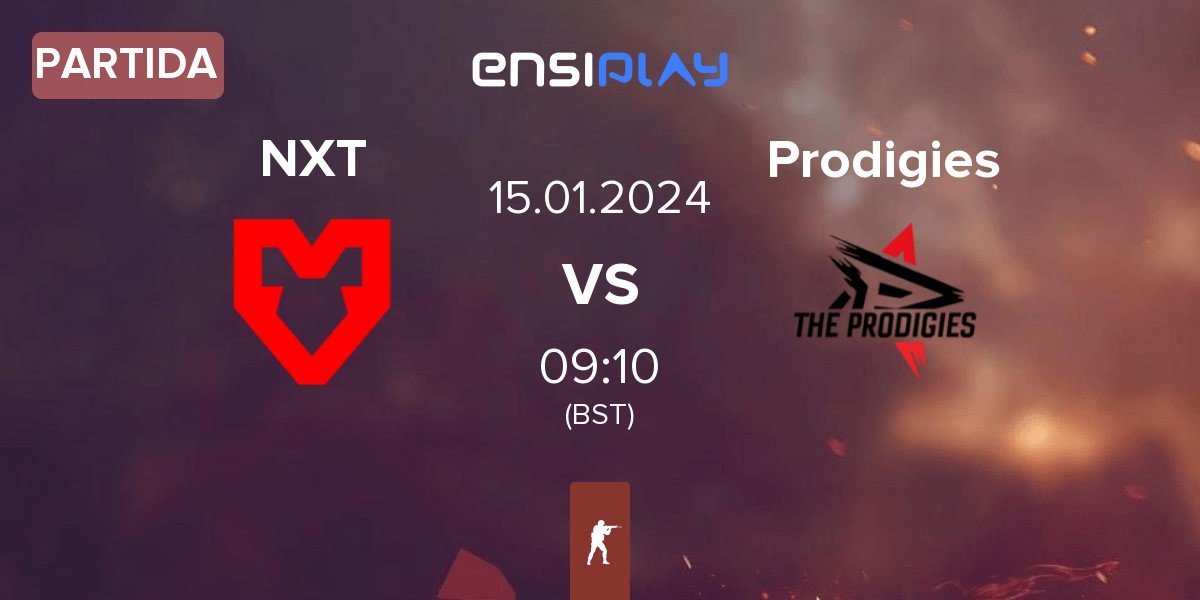 Partida MOUZ NXT NXT vs The Prodigies Prodigies | 15.01