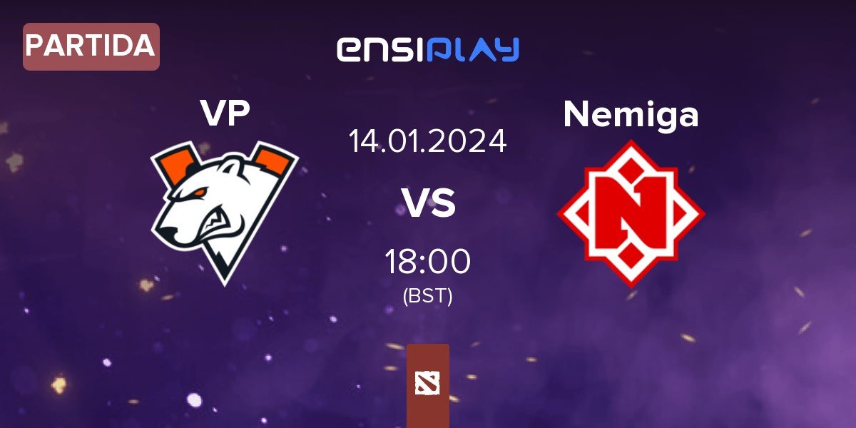 Partida Virtus.pro VP vs Nemiga Gaming Nemiga | 14.01