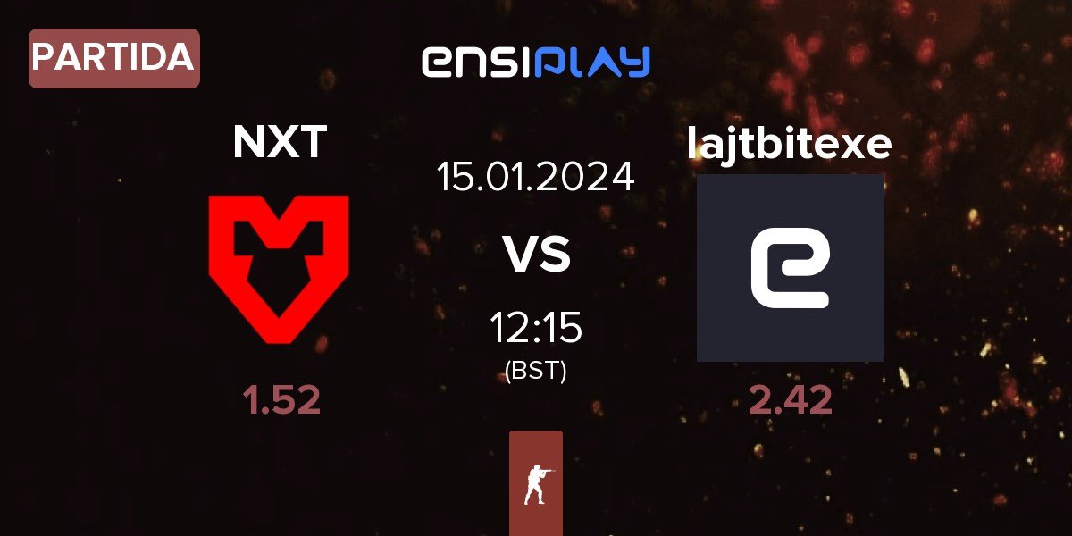 Partida MOUZ NXT NXT vs lajtbitexe | 15.01