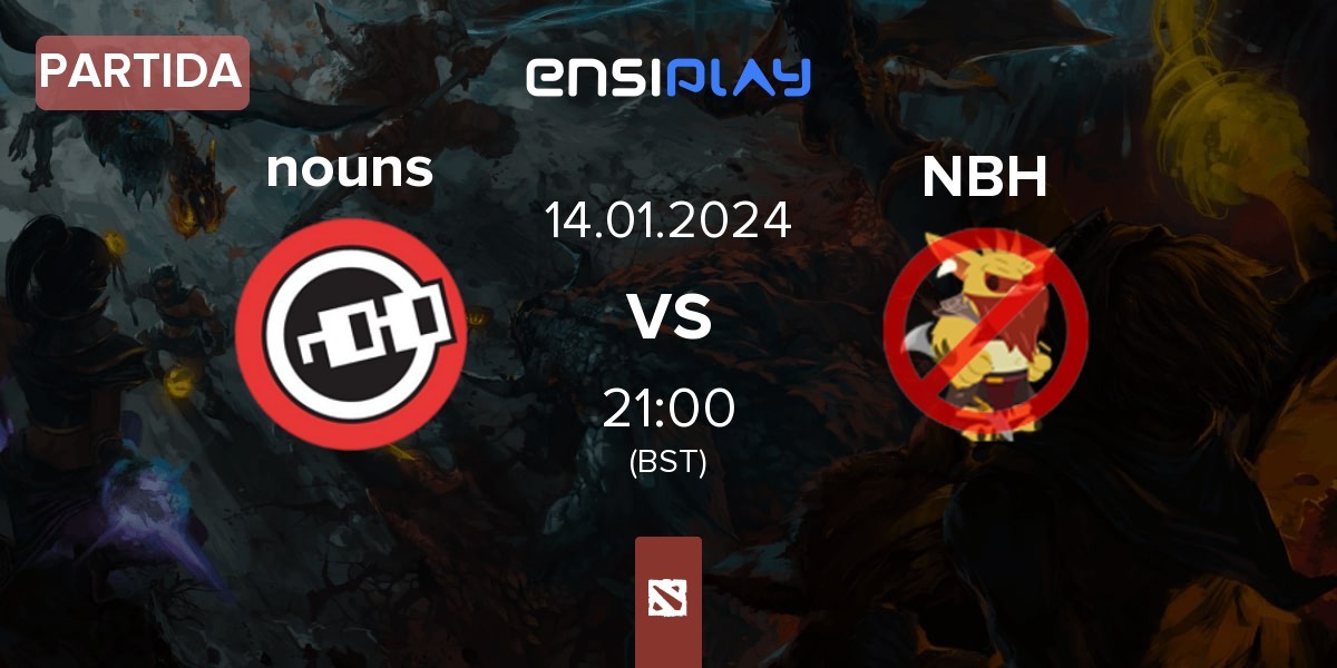 Partida nouns NOUNS vs No Bounty Hunter NBH | 14.01