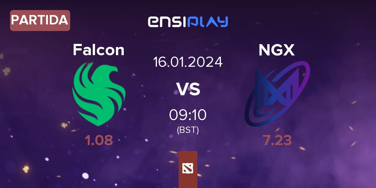 Partida Team Falcons Falcon vs Nigma Galaxy NGX | 16.01