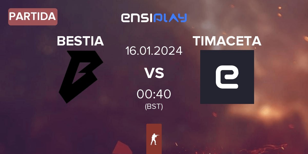 Partida BESTIA vs TIMACETA | 16.01