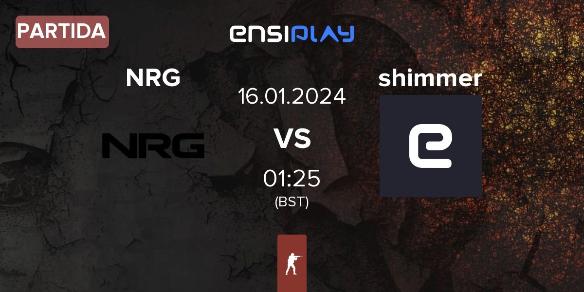 Partida NRG Esports NRG vs Shimmer | 16.01