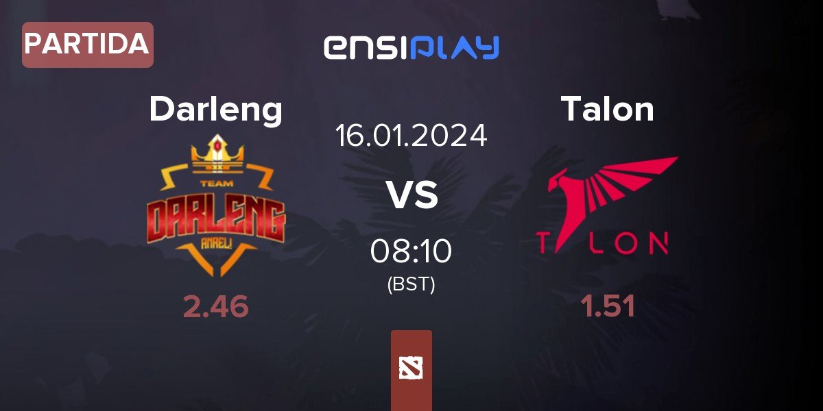 Partida Team Darleng Darleng vs Talon Esports Talon | 16.01