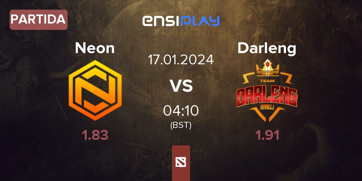 Partida Neon Esports Neon vs Team Darleng Darleng | 17.01