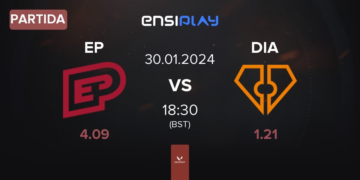 Partida Enterprise Esports EP vs Diamant Esports DIA | 30.01