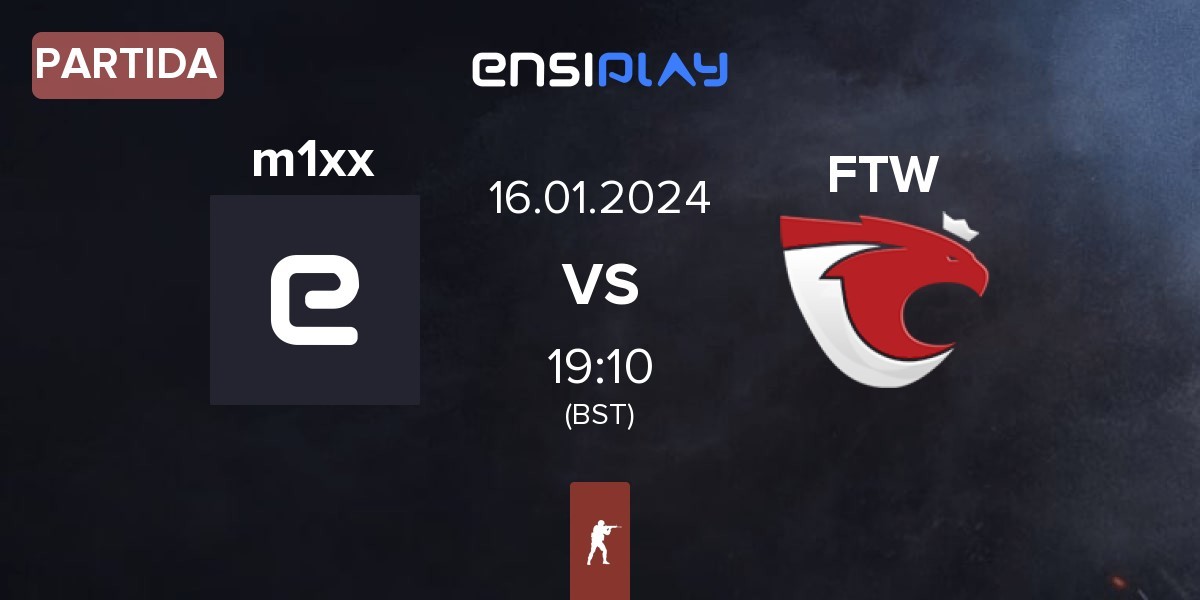 Partida m1xx vs For The Win eSports FTW | 16.01