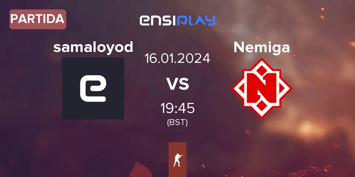 Partida samaloyod vs Nemiga Gaming Nemiga | 16.01