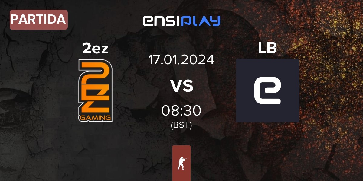 Partida 2ez Gaming 2ez vs Little Boy's LB | 17.01