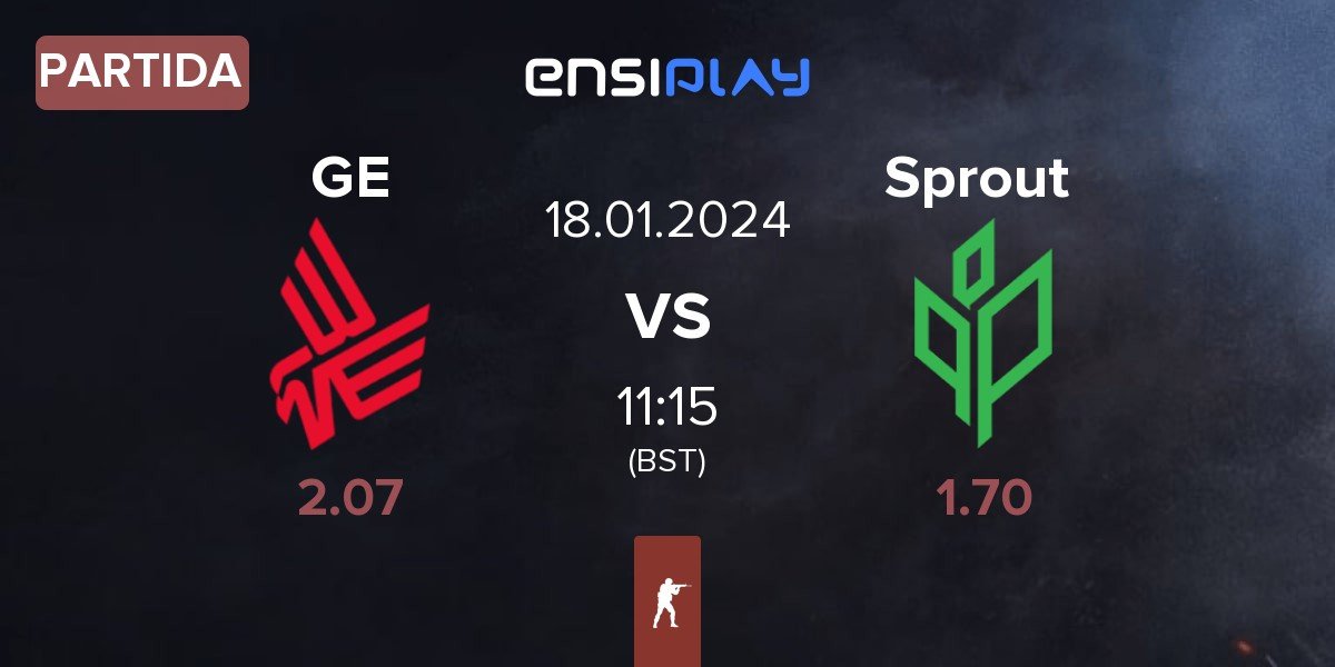 Partida Guild Eagles GE vs Ex-Sprout ex-Sprout | 18.01